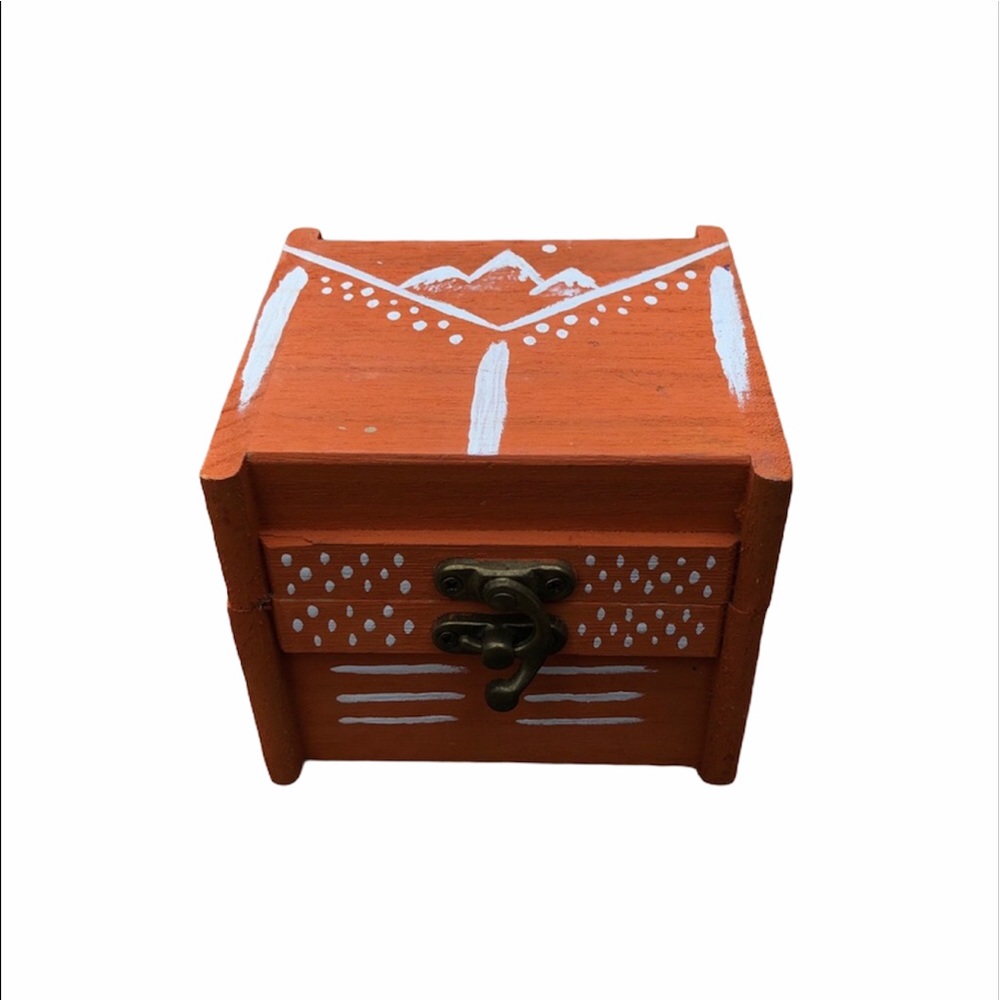 Wooden Jewelry Trinket Box Custom Made